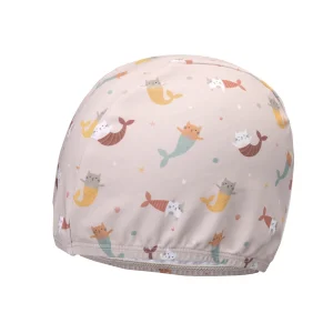 Monneka Touca Natação Infantil Mermaid Cats