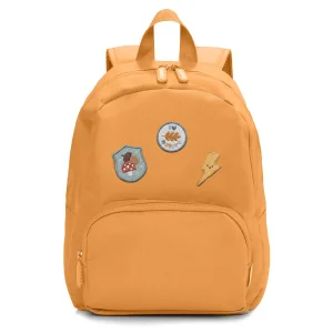 Tutete - Mochila Solid Color Mustard + 6 Selos Autocolantes Nature