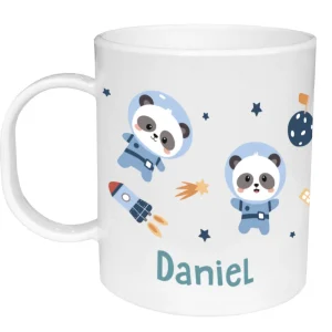 Tutete - Chávena de Plástico Personalizada Pandas in Space