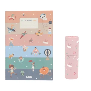 Tutete - Livro de Colorir + Tubo de 12 Lápis Blossom Birds