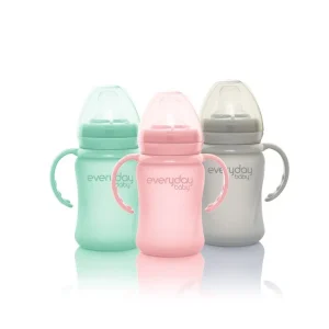 Everyday Baby biberão cristal de aprendizagem 150ml com asas