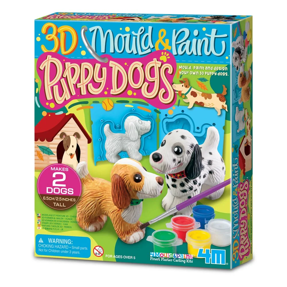 4M Molda e Pinta - 3D Cãezinhos - Image 2