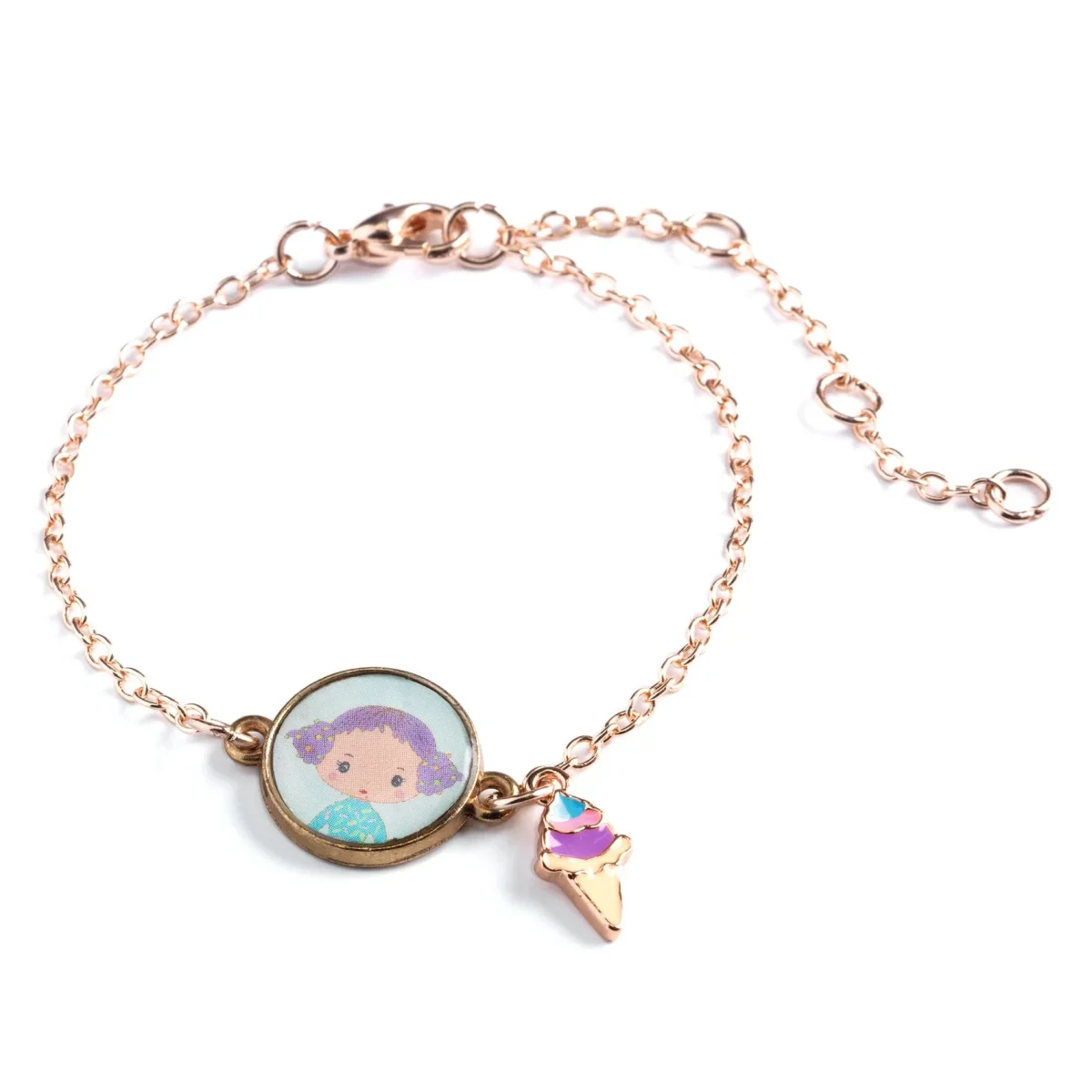 Djeco Tinyly - Pulseira com Medalhão