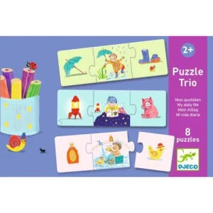 Djeco Puzzle Trio – Atividades Diárias