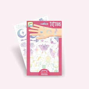 Djeco 50 Tatuagens Amuletos da Sorte