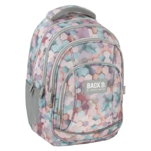 BackUp Mochila Escolar A 13 Geometric Beige