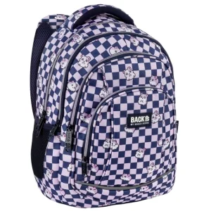 BackUp Mochila Escolar A 30 Hamsters Xadrez