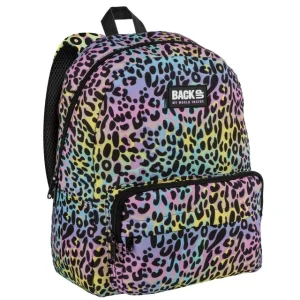 BackUp Mochila Escolar C 28 Leopardo Arco-Íris