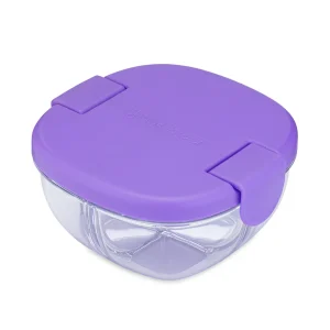Yumbox Tigela para lanche com 3 compartimentos
