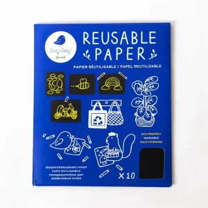 Jaq Jaq - Papel reutilizável e apagável - 10 folhas
