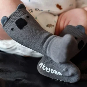 Attipas ATTISOCKS meias antiderrapante  animais 2 pares Tamanho M