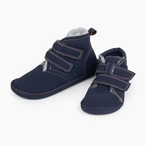 Baby Lobitos Barefoot Bota Pueblo com pêlo