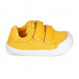 BabyFree Barefoot Sapatilha Lona Mostarda