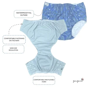 Pupus Cuecas reutilizáveis de piscina para Adolescentes [Cor: Seahorse] * por encomenda