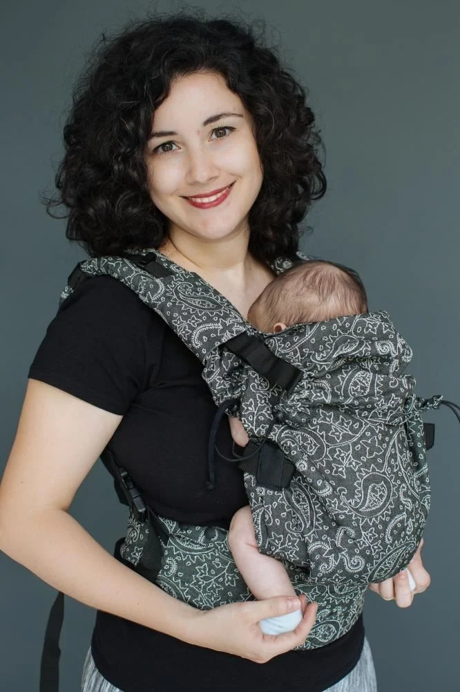 Mochila Neko Ajustável Smart - Efes Paisley Hazel Dark - Image 3