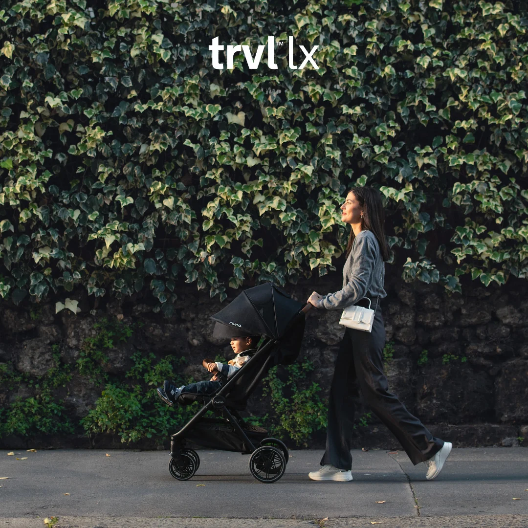 Nuna DUO / TRIO carrinho de passeio compacto TRVL LX Pine - Image 3