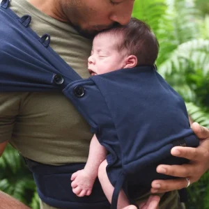Mochila Neko Tiny Ajustável prematuro /recem nascido Navy