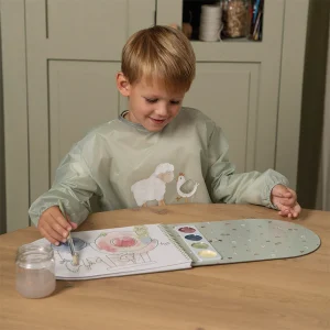 Little Dutch Livro de Pintura com aguarelas - Little Farm