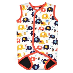 Splash About -  Fato de praia/piscina térmico Baby Wrap™  Little Elephants